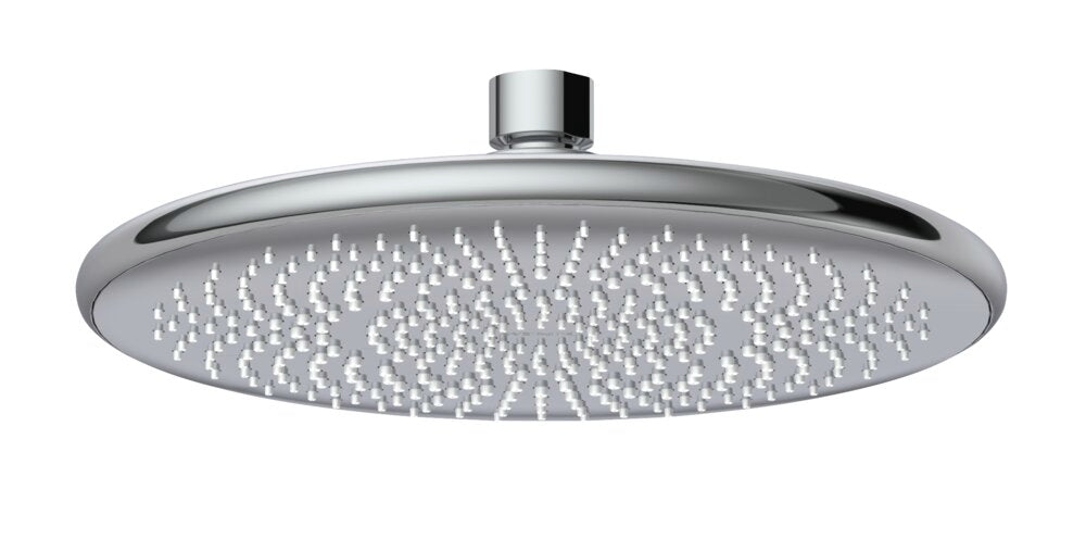 Regndusjhode Watersaving Ø 20 cm rustfritt stål forside