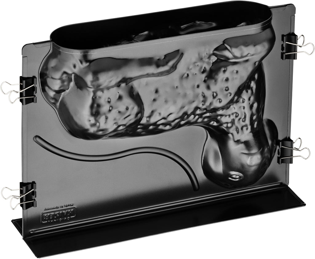 3D-figurform lam 1,75 l non-stick aluminisert stål detalj av klips