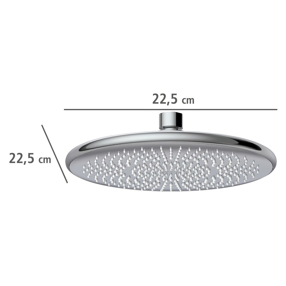 Regndusjhode Watersaving Ø 20 cm rustfritt stål design