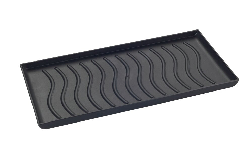 Flasketørkestativ Wave for 2 flasker svart metall - Wenko