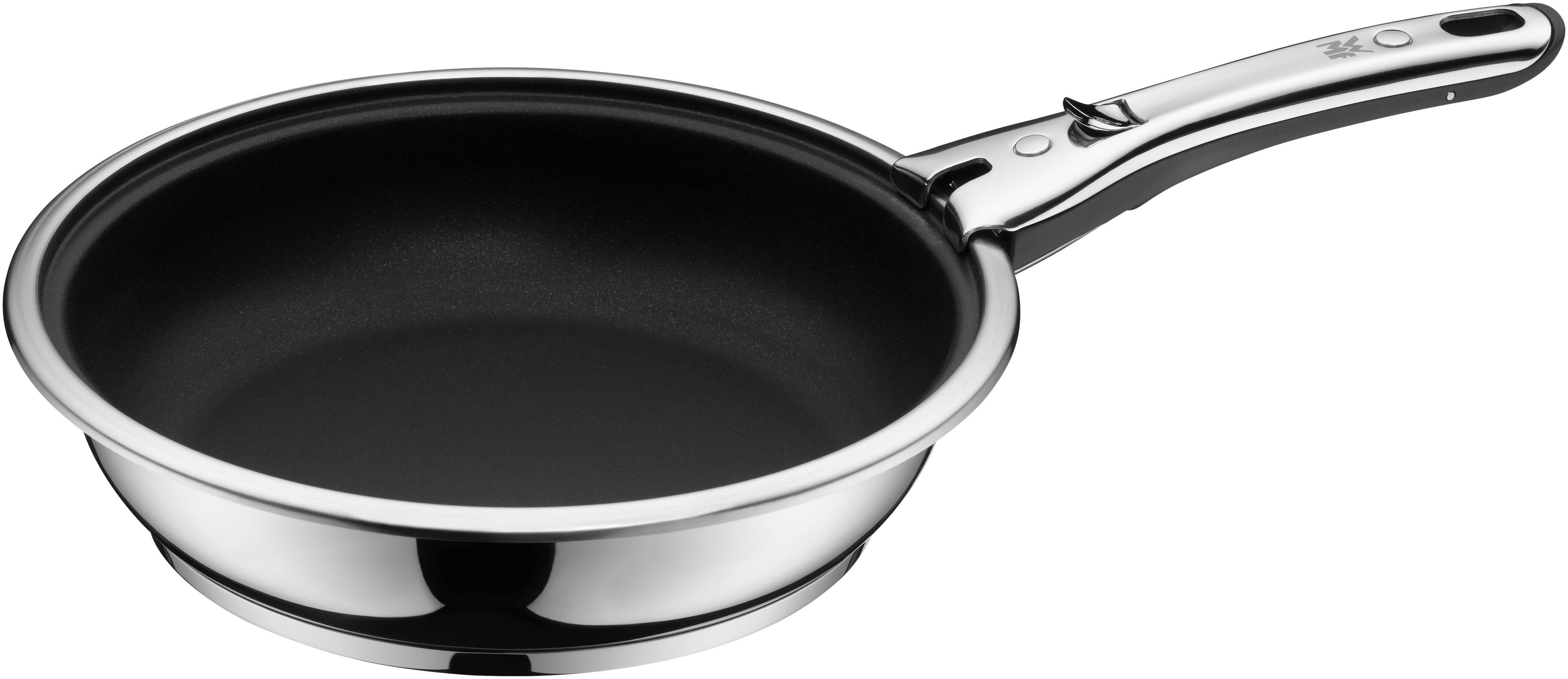 Stekepanne Click&Serve 24 cm non-stick rustfritt stål avtakbart håndtak - WMF