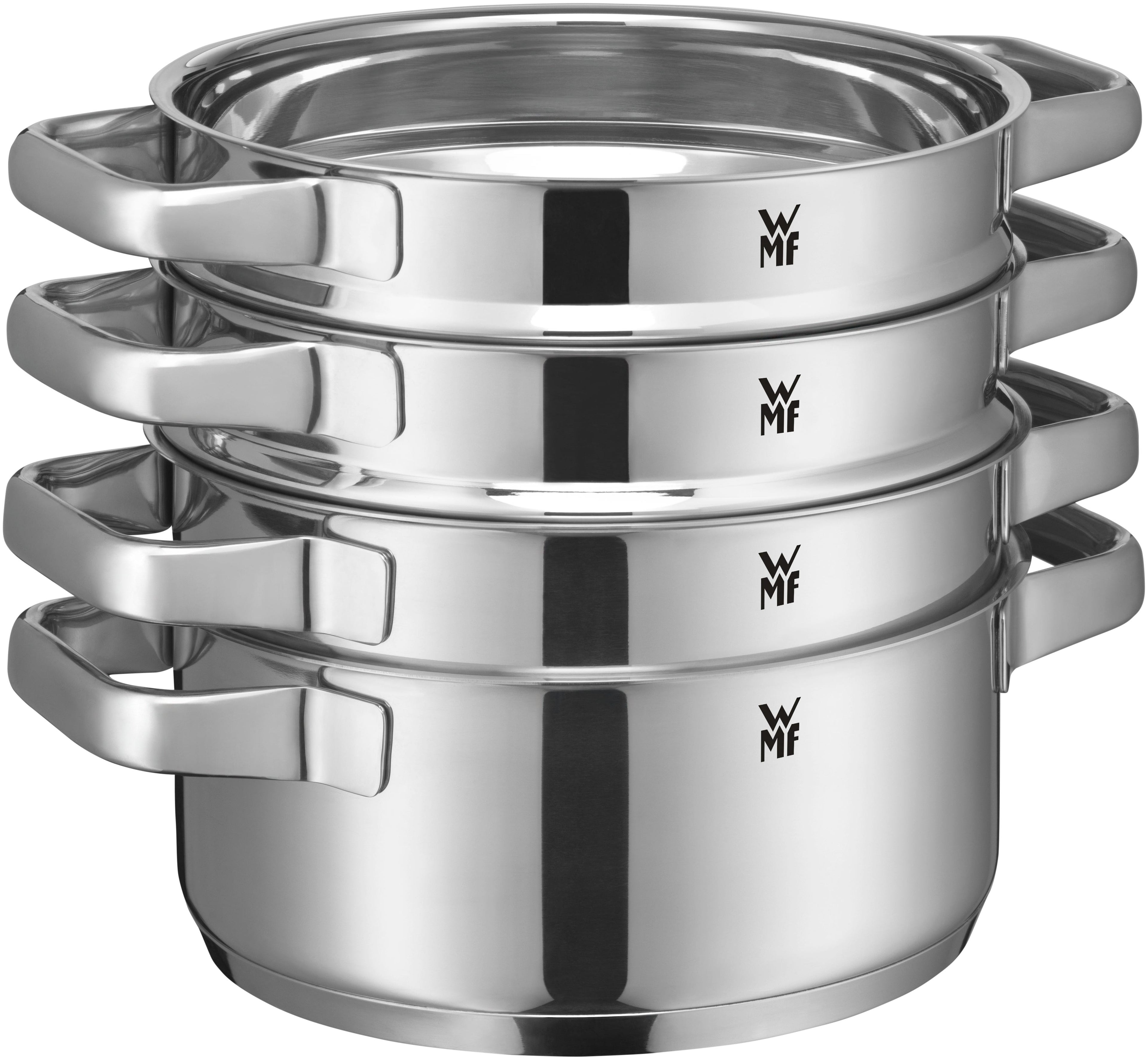 Compact Cuisine grytesett 4-delt rustfritt stål induksjon - WMF