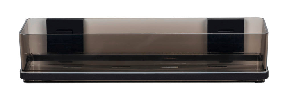 Badhylle Quadro svart rustfritt stål Vacuum-Loc® - Wenko