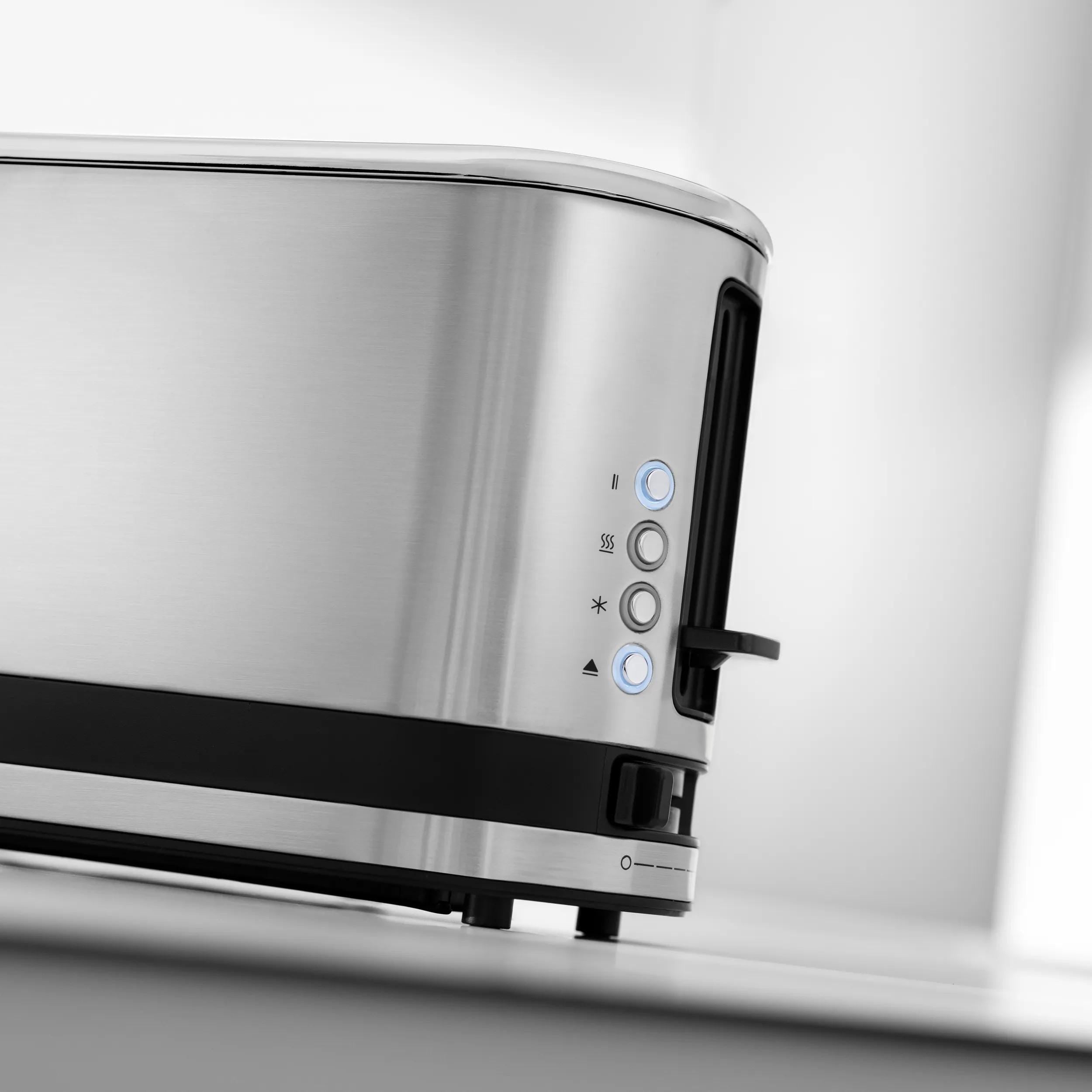 Brødrister langspor 2 skiver 900W cromargan matt - WMF KUCHENminis