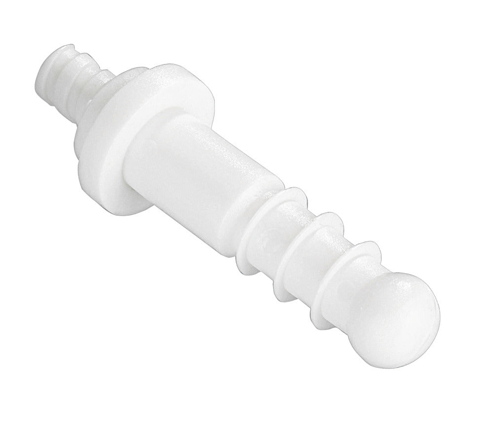 Adapter for reservebørster hvit plast - Wenko forfra