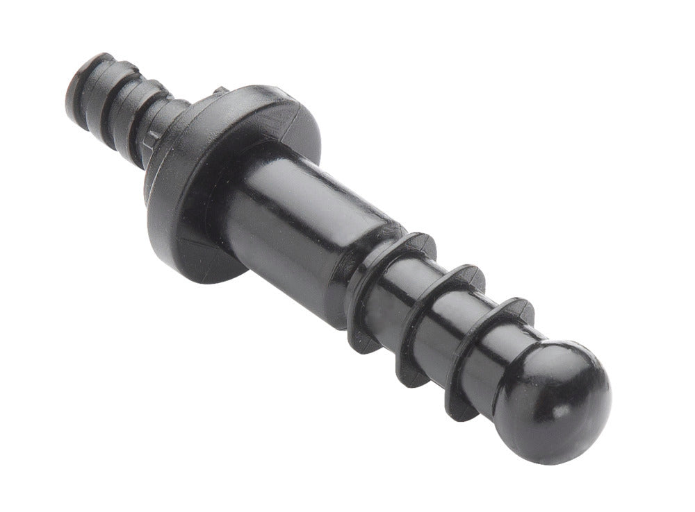 Adapter for reservebørster svart plast Wenko forfra