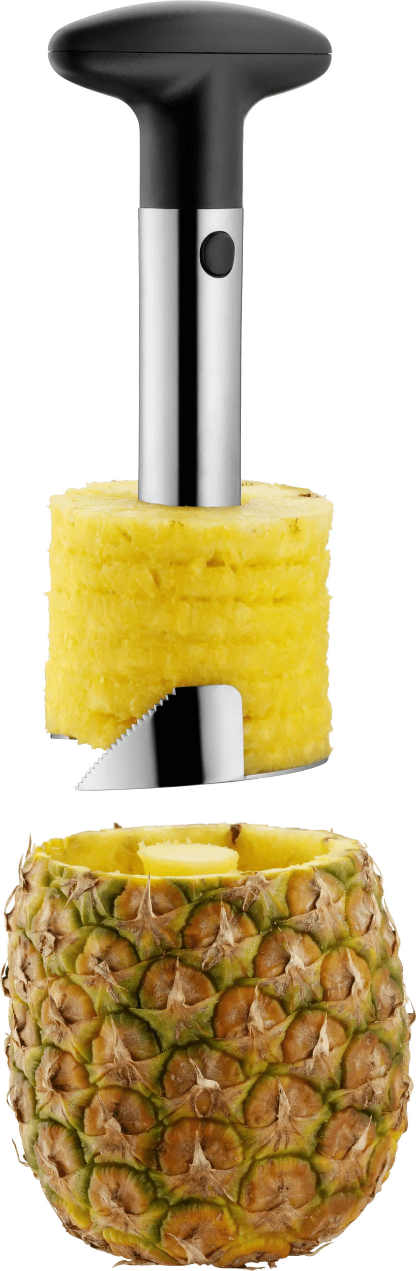 Detalj av blad på Ananasskjærer rustfritt stål med plasthåndtak - WMF