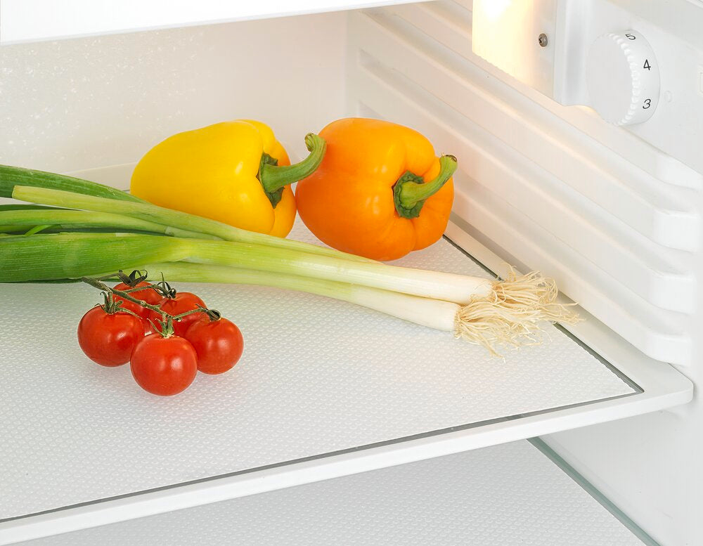 Antibakteriell kjøleskapmatte 3-delt sett transparent Wenko bakside