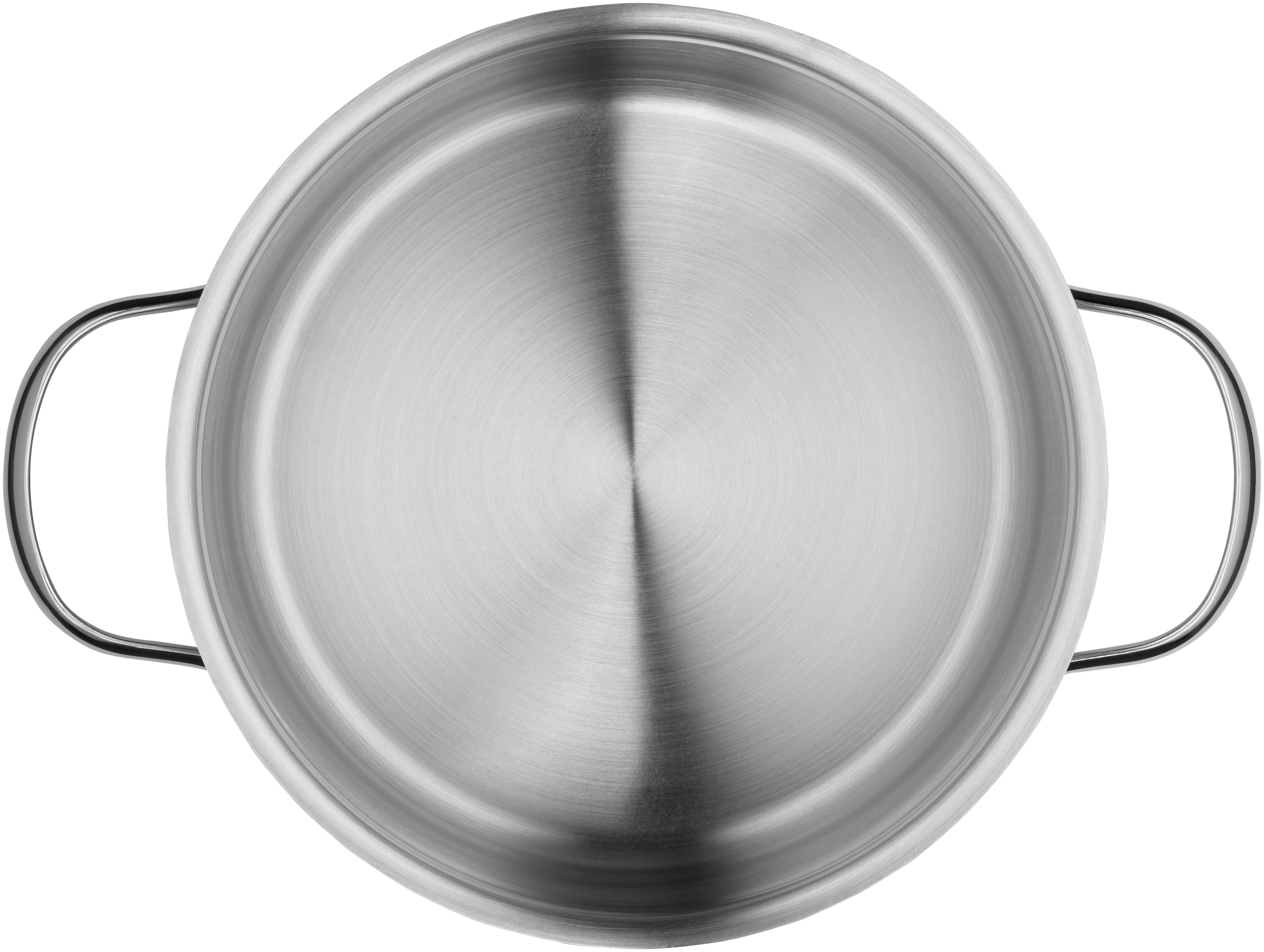 Detalj av lokk på Aparto kjele med lokk 20 cm rustfritt stål 3,3 L induksjon