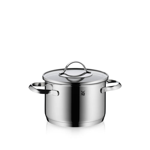 Aparto kjele med lokk 16 cm rustfritt stål 1,9 L induksjon forfra