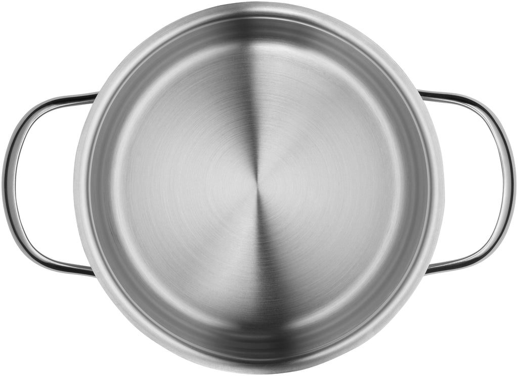 Montert Aparto kjele med lokk 16 cm rustfritt stål 1,9 L induksjon på kokeplate