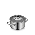 Aparto lav gryte med lokk 16 cm rustfritt stål fra WMF forfra