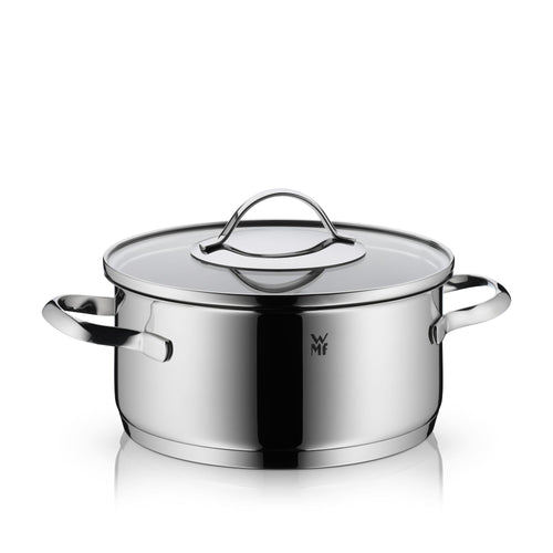 Aparto lav gryte med lokk 20 cm rustfritt stål 2,5 L forfra