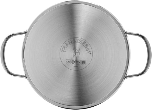 Aparto lav gryte med lokk 20 cm rustfritt stål 2,5 L bakside