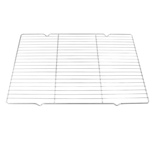 Avkjølingsrist rustfritt stål 59x39 cm - FMprofessional forfra
