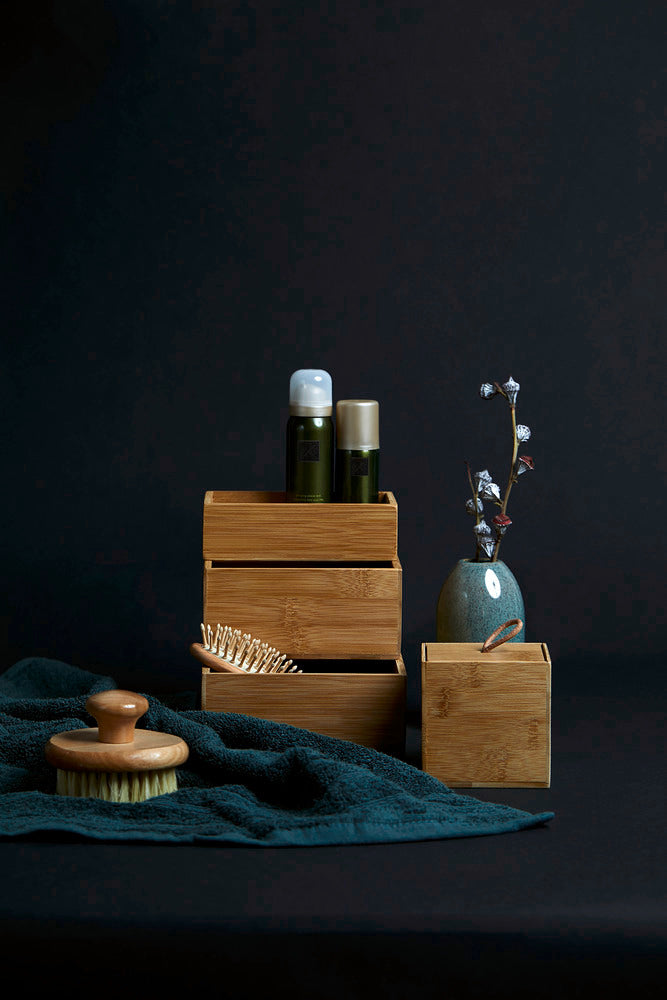 Oversikt av Badehylle bambus Terra L 2-delt sett - WENKO