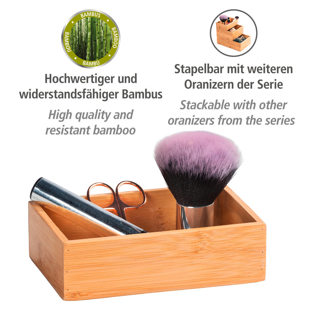 Badehylle bambus Terra S for badtilbehør bakside