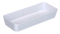 Badehylle Candy hvit smal 24 x 10 x 4 cm - WENKO forfra