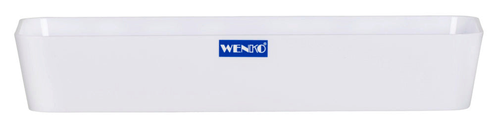 Badehylle Candy hvit smal 24 x 10 x 4 cm - WENKO bakside