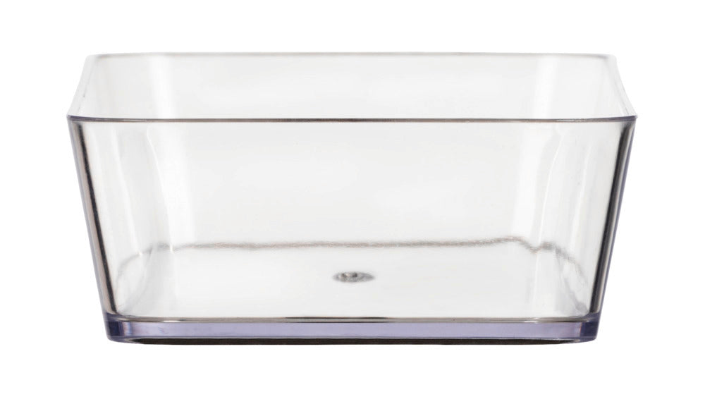 Detalj av Badehylle Candy transparent smal 24 x 4 x 10 cm plast