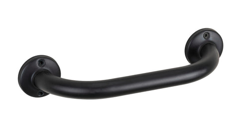 Badekarhåndtak rustfritt stål svart 25 cm WENKO forside