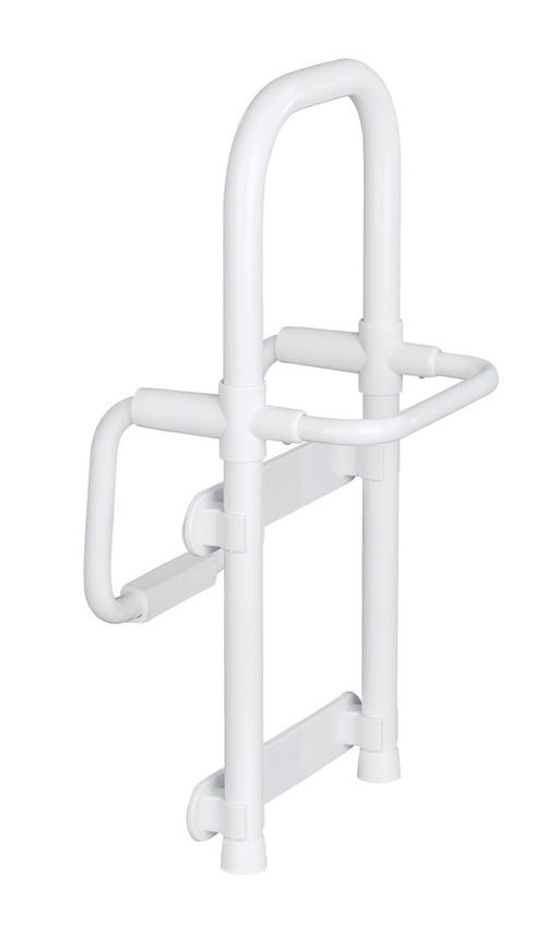 Badekarhjelp Secura hvit justerbar aluminium foran