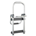 Badekarhjelp Secura sølv justerbar aluminium forfra