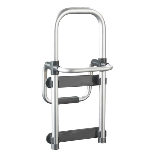 Badekarhjelp Secura sølv justerbar aluminium forfra
