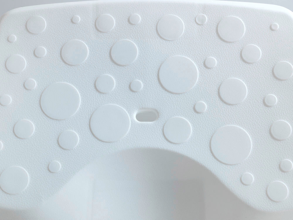 Badekarkrakk sklisikker 150 kg belastning hvit plast - WENKO bakside