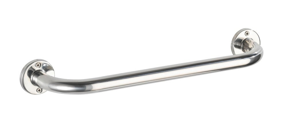 Badekarsgrep Basic 40 cm rustfritt stål forfra