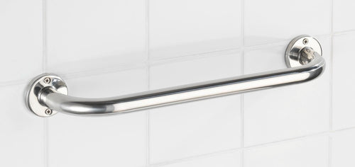 Badekarsgrep Basic 40 cm rustfritt stål bakside