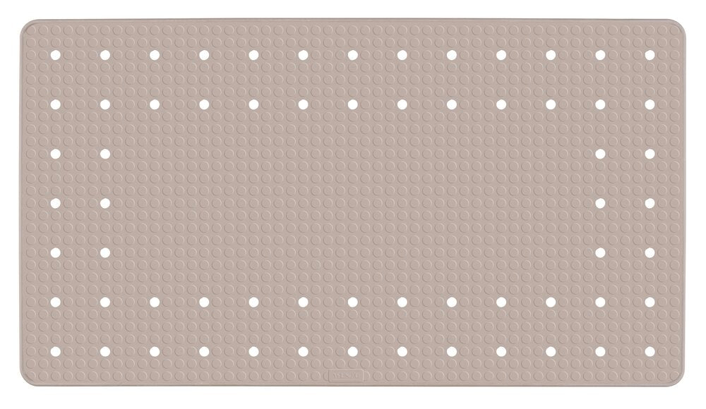 Badekarsmatte Mirasol gummi taupe 69 x 39 cm forfra