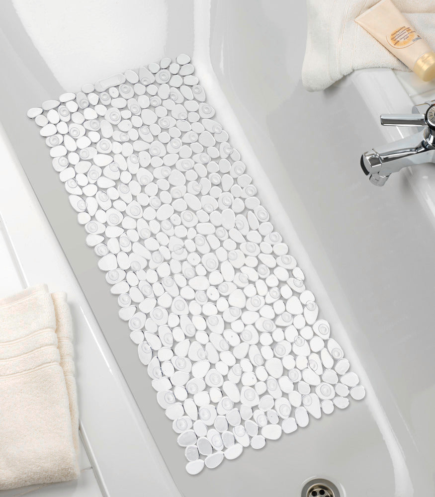 Badekarsmatte Paradise transparent sklisikker PVC - WENKO bakside