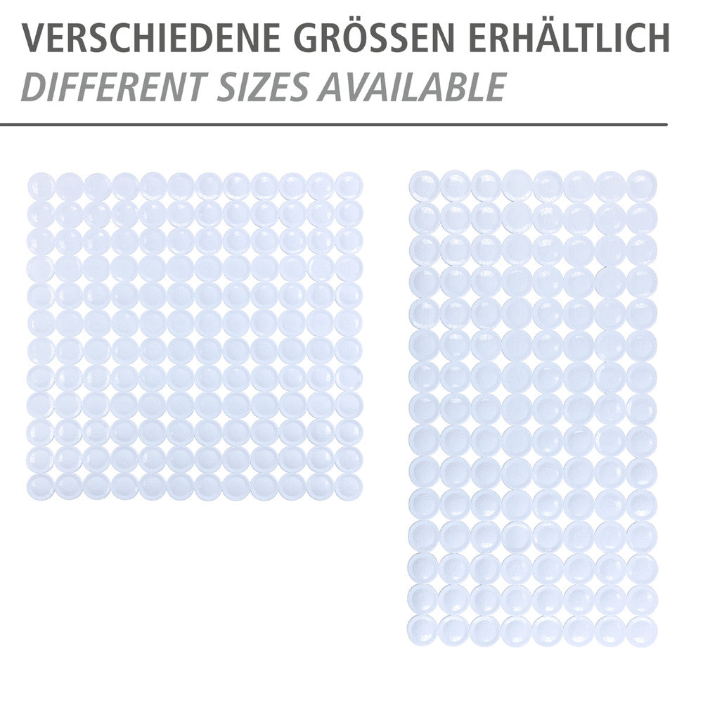 Nærbilde av sklisikker struktur på Badekarsmatte sklisikker hvit 67,5×36 cm PVC