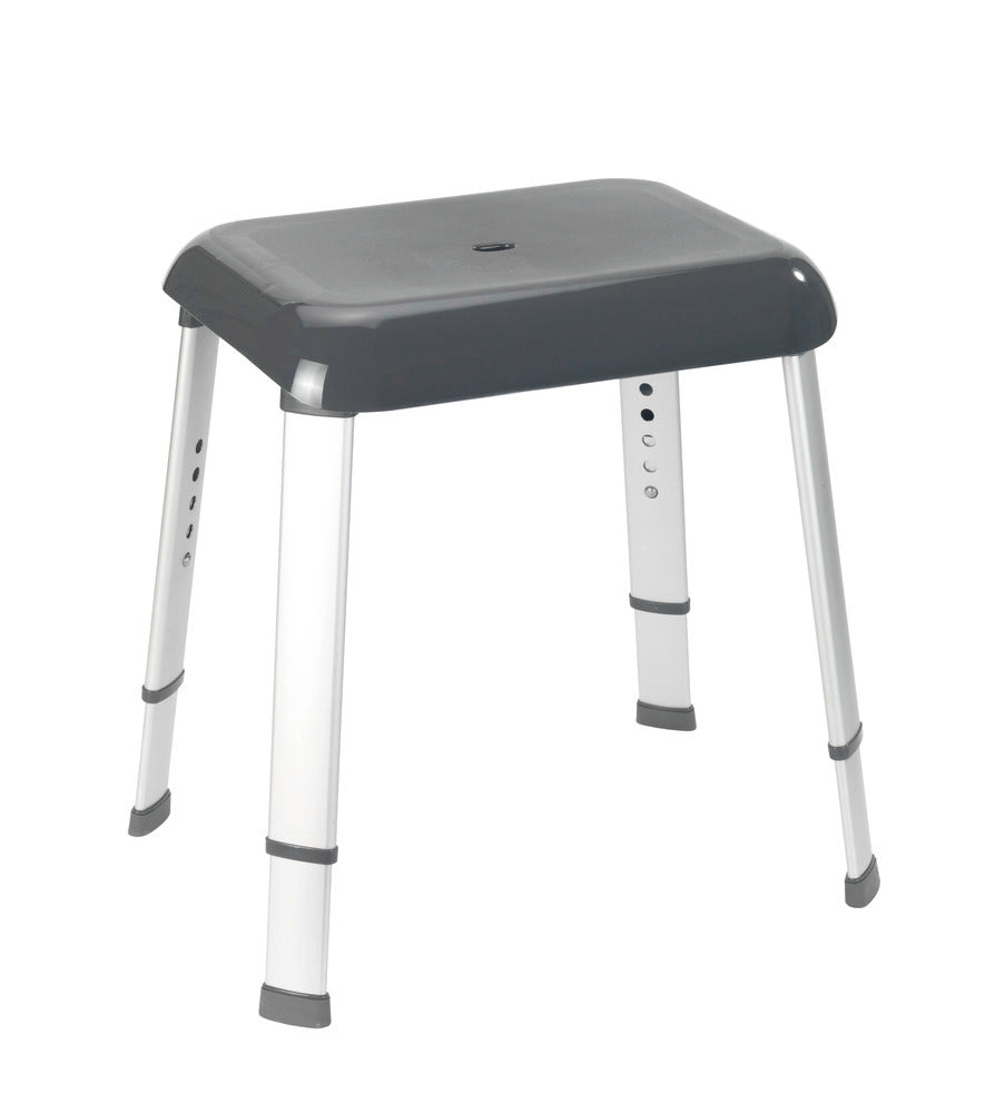 Badekrakk aluminium grå 130 kg Secura Premium forfra