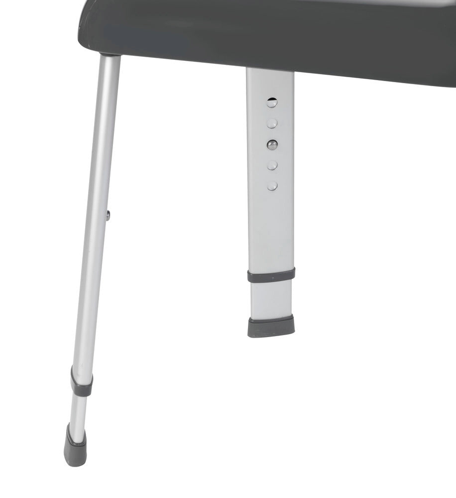 Badekrakk aluminium grå 130 kg Secura Premium bakside