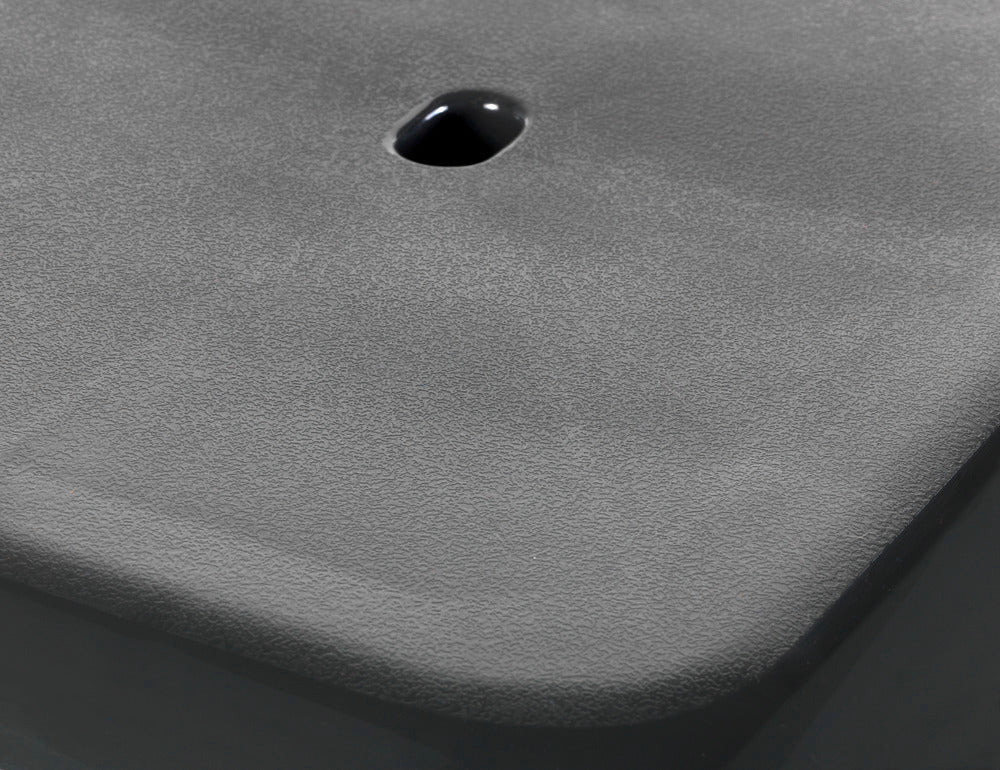 Detalj av badekrakk med ryggstøtte aluminium 130 kg Secura Premium Wenko