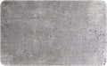 Badematte Concrete gummi 70 x 40 cm betongmønster forfra