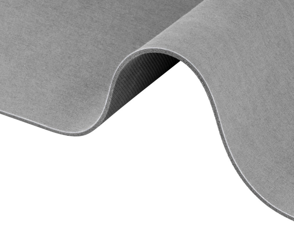 Badematte hurtigtørkende 50 x 80 cm grå polyester pakket
