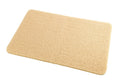 Badematte PVC beige 50x80 cm sklisikker forfra