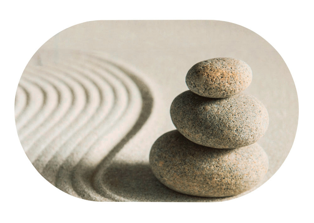 Badematte Sand and Stone 50 x 80 cm polyester forfra