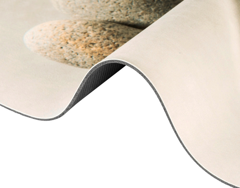 Nærbilde av stoffet på Badematte Sand and Stone