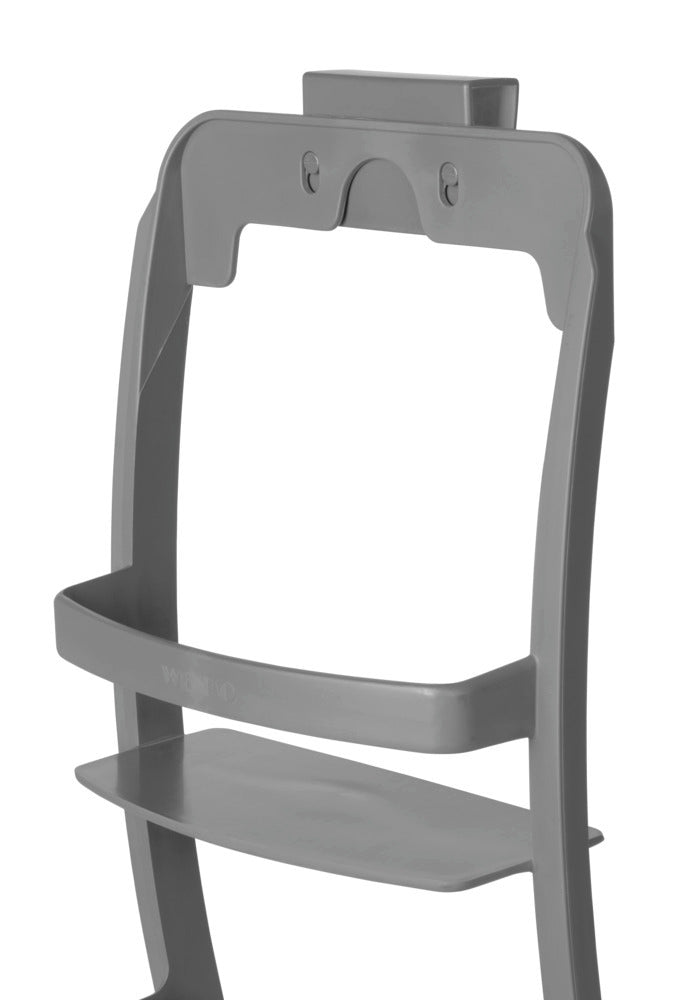 Badhylle universal antrasitt uten boring plast - Wenko produktbilde