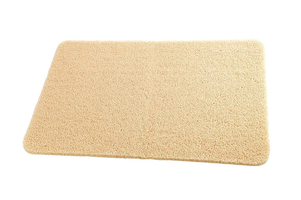 Badmatte Wellness beige 40 x 60 cm sklisikker forfra
