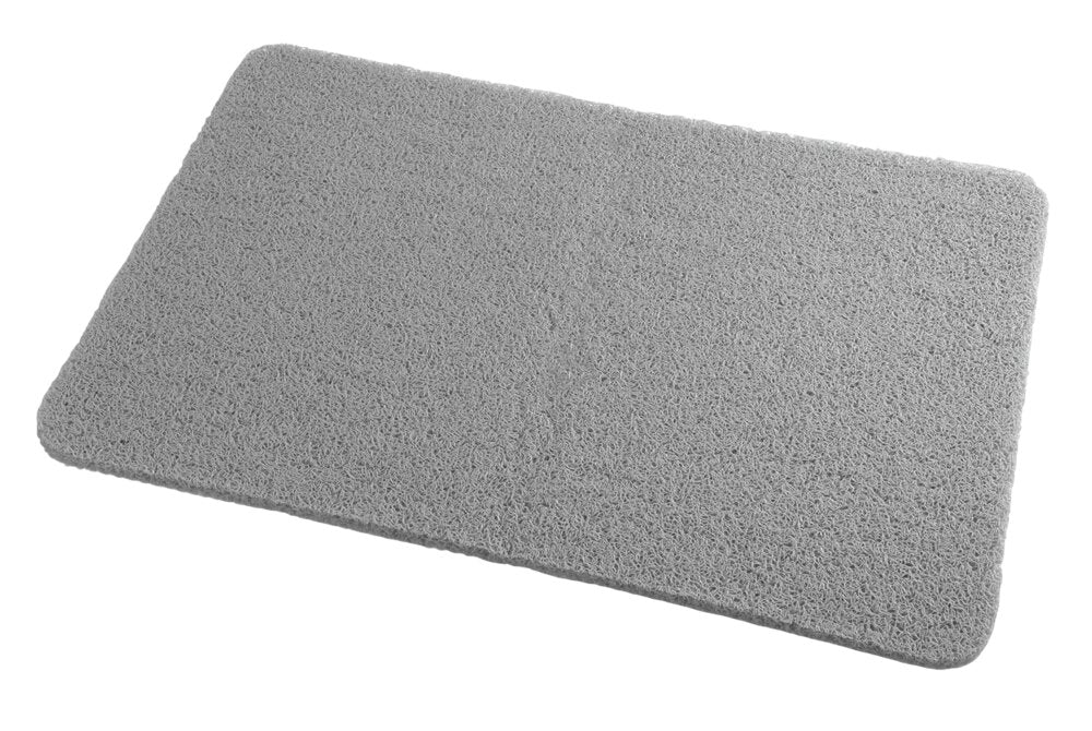 Badmatte Wellness grå 50 x 80 cm sklisikker forfra