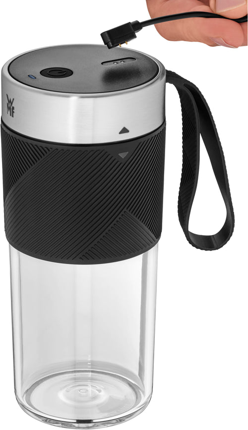 Bærbar smoothieblender 0,3 L tritan oppladbar 50W WMF bakside