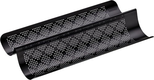 Baguetteform perforert 40 x 20 cm non-stick - Kaiser bakside