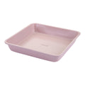 Bakeform brownie rosa 23x23 cm non-stick stål forfra