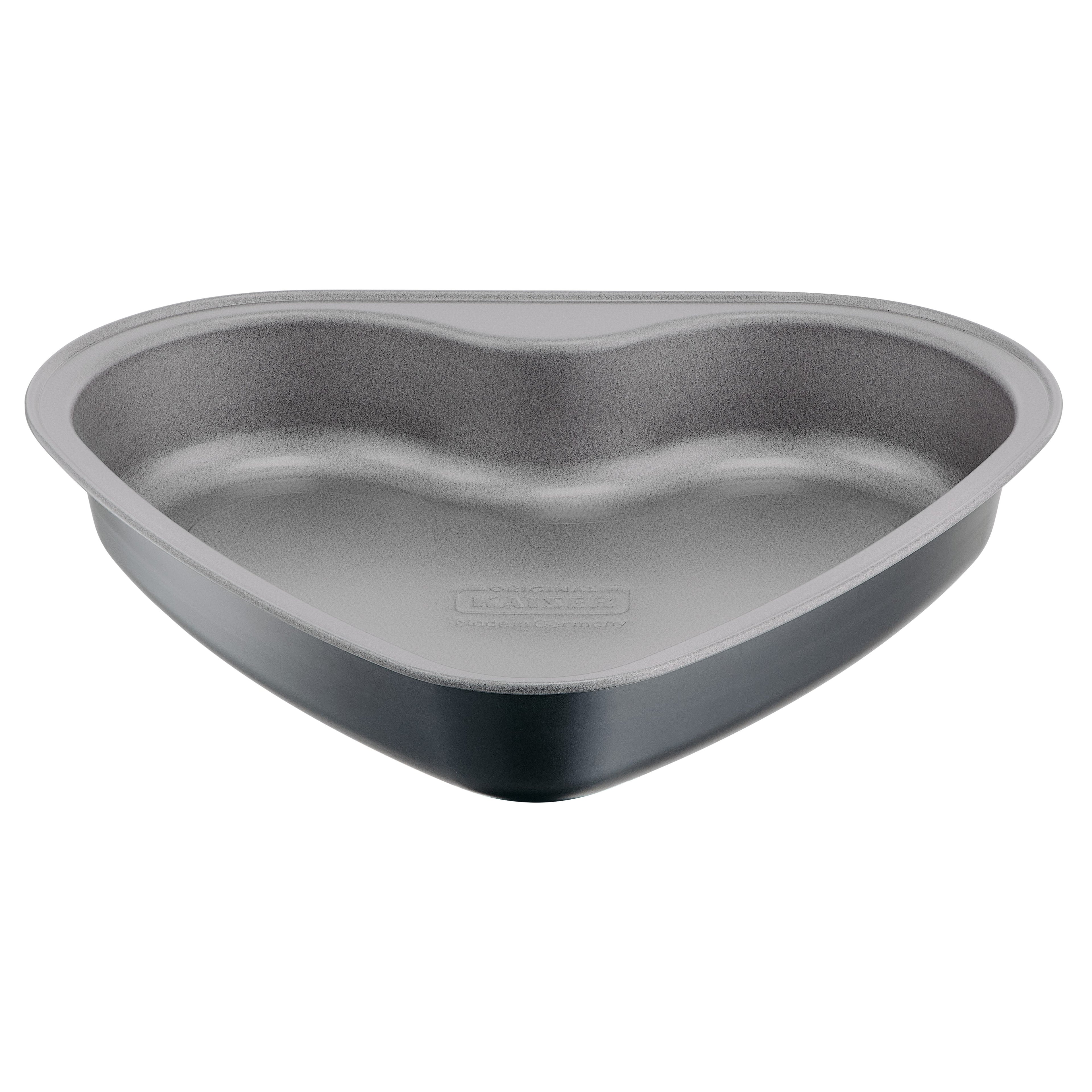 Bakeform hjerte 24x23 cm non-stick - Kaiser forfra