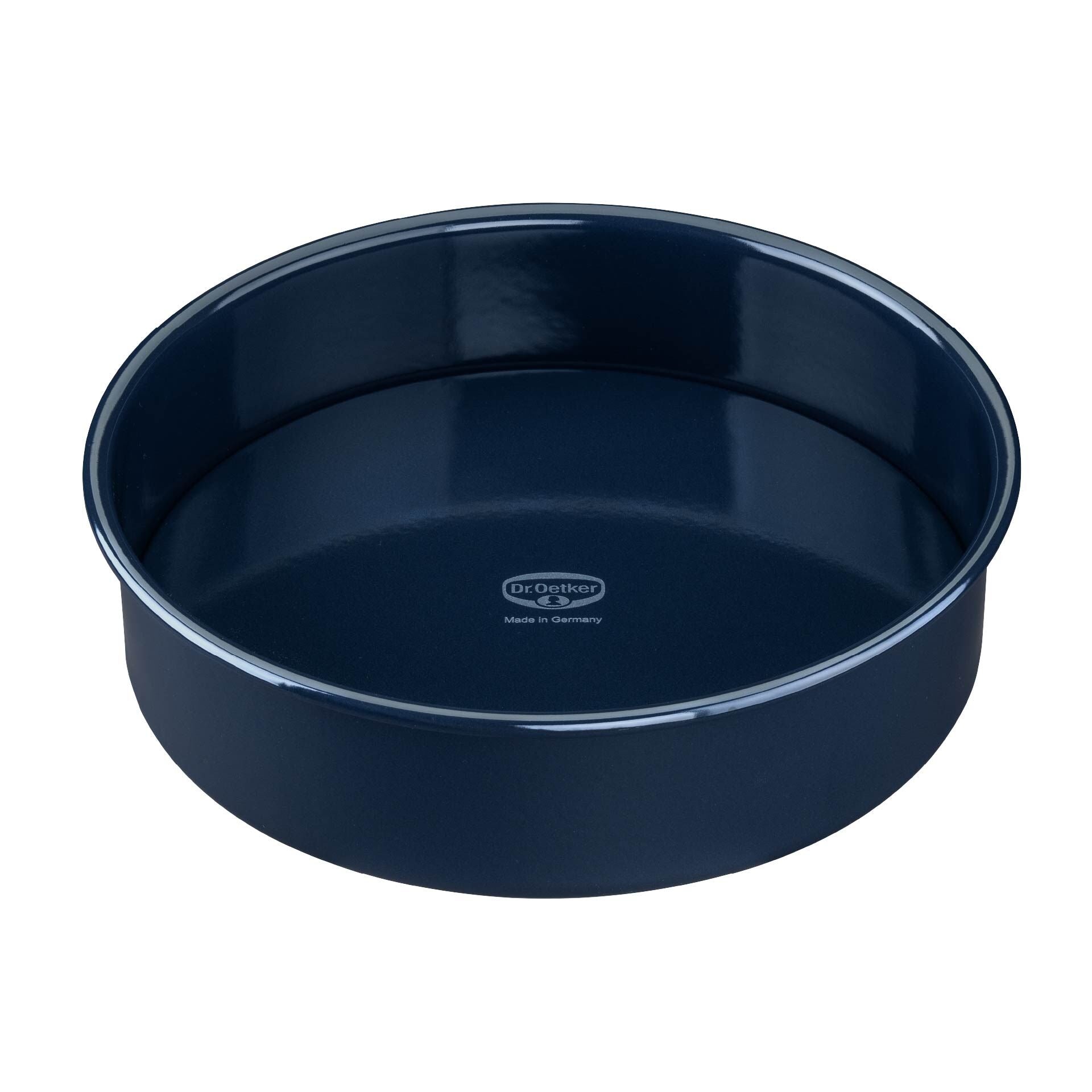 Bakeform med løftbunn emaljert Ø28 cm PFAS-fri - Dr. Oetker forfra